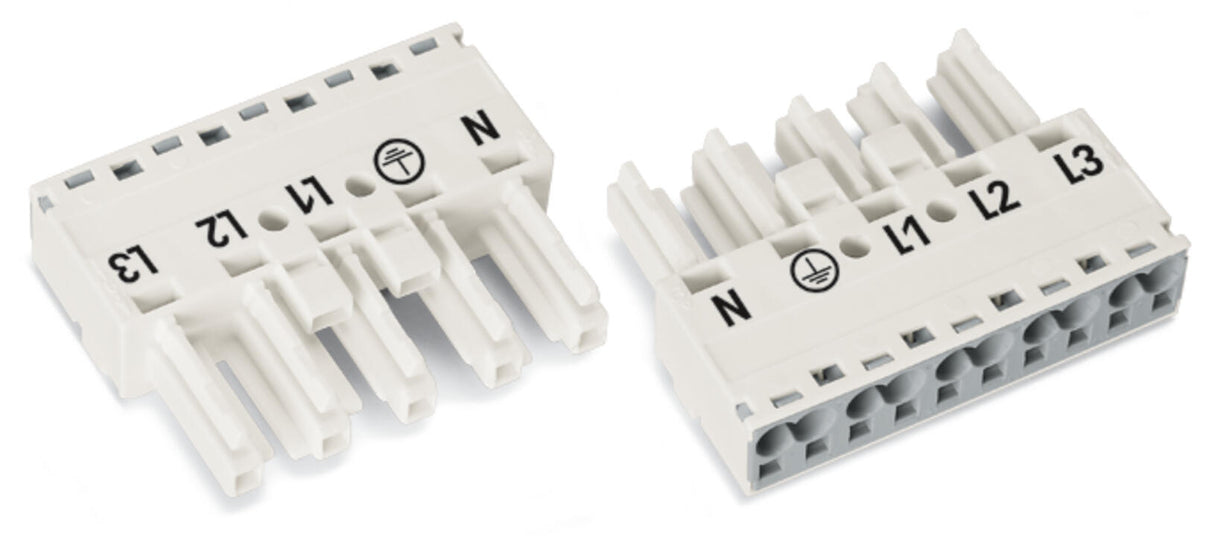 WAGO Steckverbinder Gebäude Buchse 5p Serie 770 770-225 Federzug 400V 25A