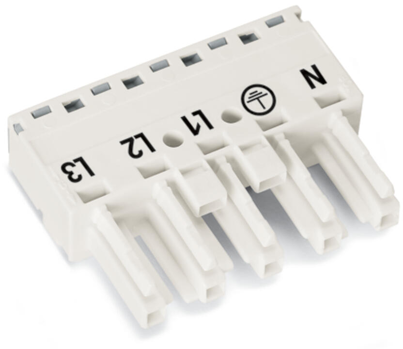 WAGO Steckverbinder Gebäude Buchse 5p Serie 770 770-225 Federzug 400V 25A