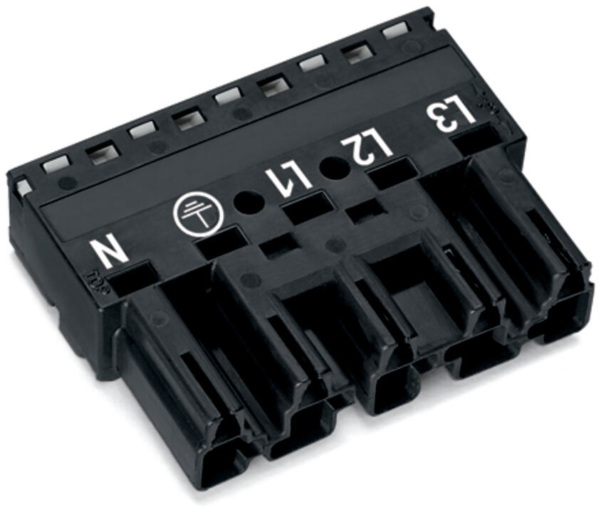 WAGO Steckverbinder Gebäude Stecker 5p Serie 770 770-215 Federzug 400V 25A