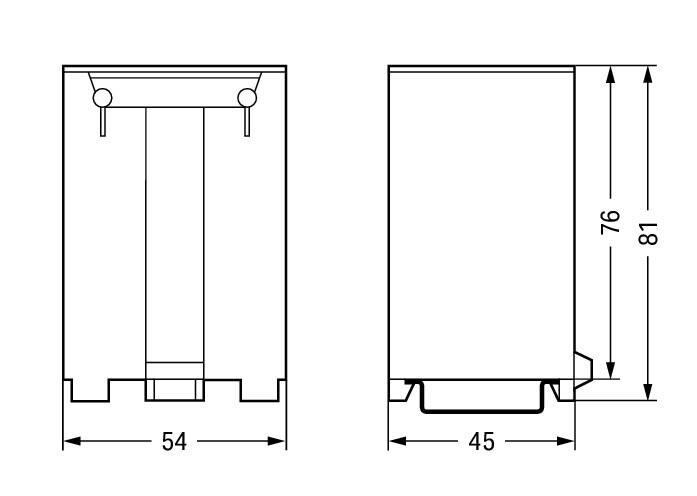 WAGO Schublade Kst 76x54x45mm Serie 709 709-591