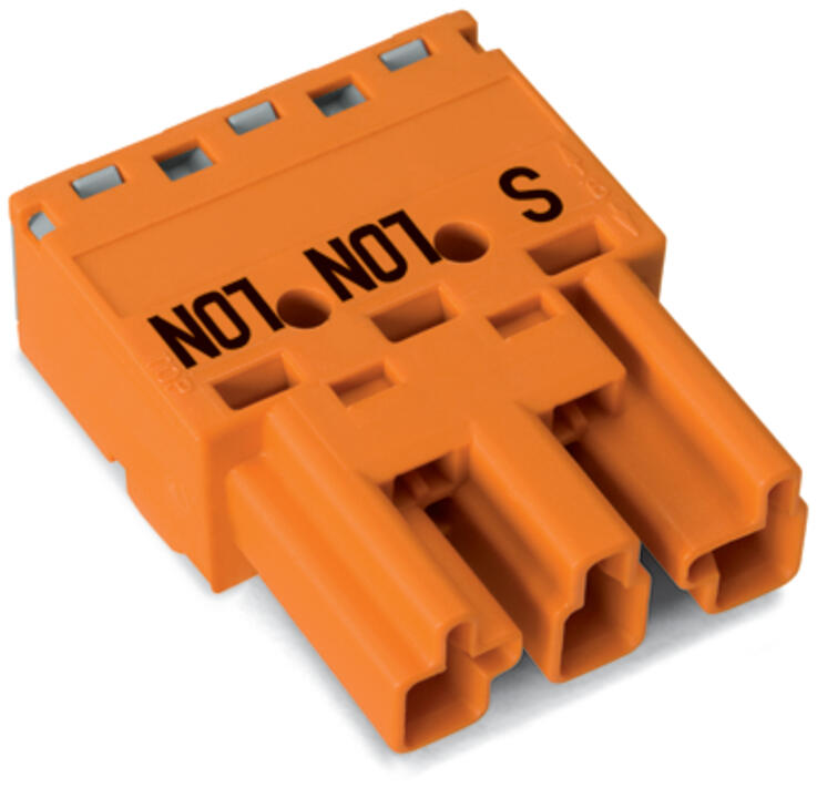 WAGO Steckverbinder Gebäude Stecker 3p Serie 770 770-1353 Federzug 250V 25A