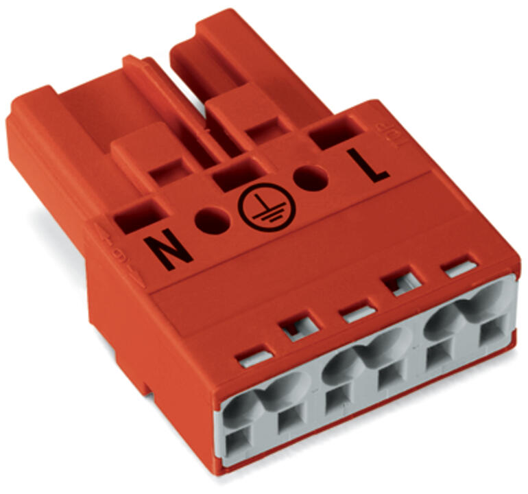 WAGO Steckverbinder Gebäude Stecker 3p Serie 770 770-1313 Federzug 250V 25A