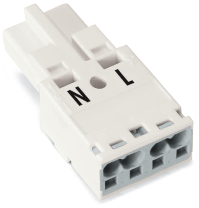 WAGO Steckverbinder Gebäude Stecker 2p Serie 770 770-232 Federzug 250V 25A