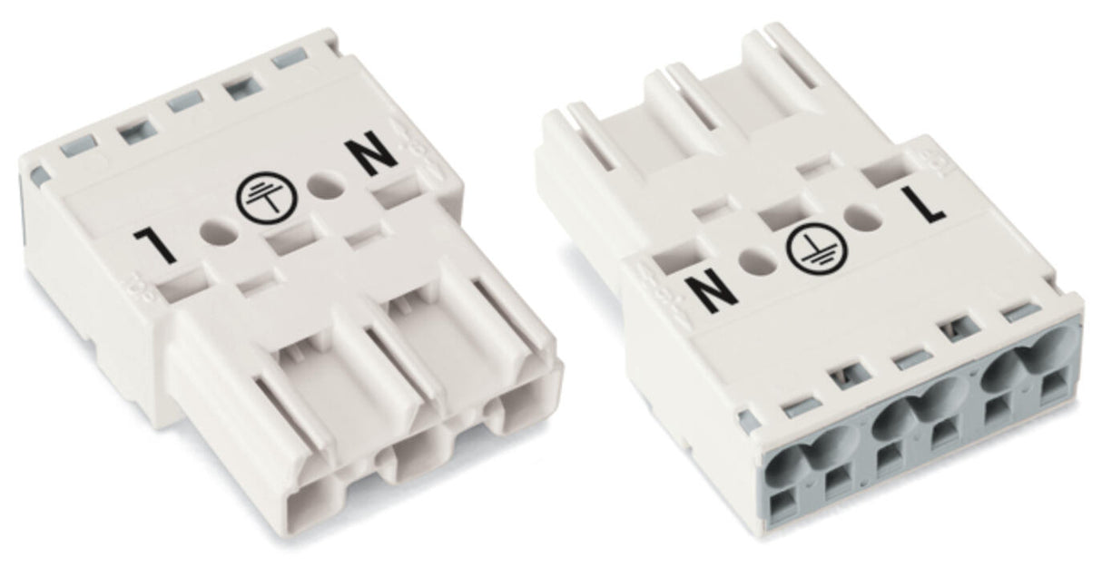 WAGO Steckverbinder Gebäude Stecker 3p Serie 770 770-233/002-000 Federzug 250V