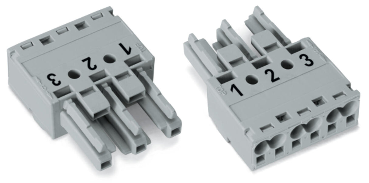 WAGO Steckverbinder Gebäude Buchse 3p Serie 770 770-243/062-000 Federzug 250V