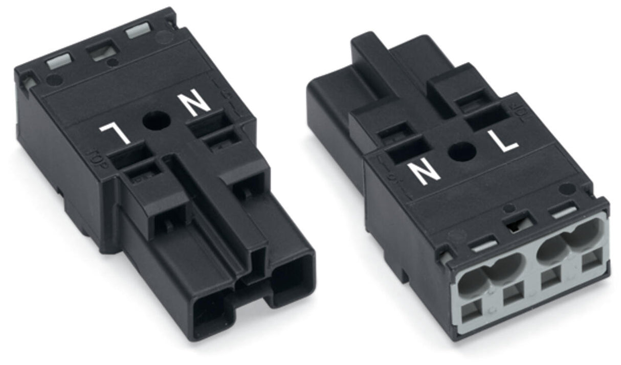 WAGO Steckverbinder Gebäude Stecker 2p Serie 770 770-212 Federzug 250V 25A