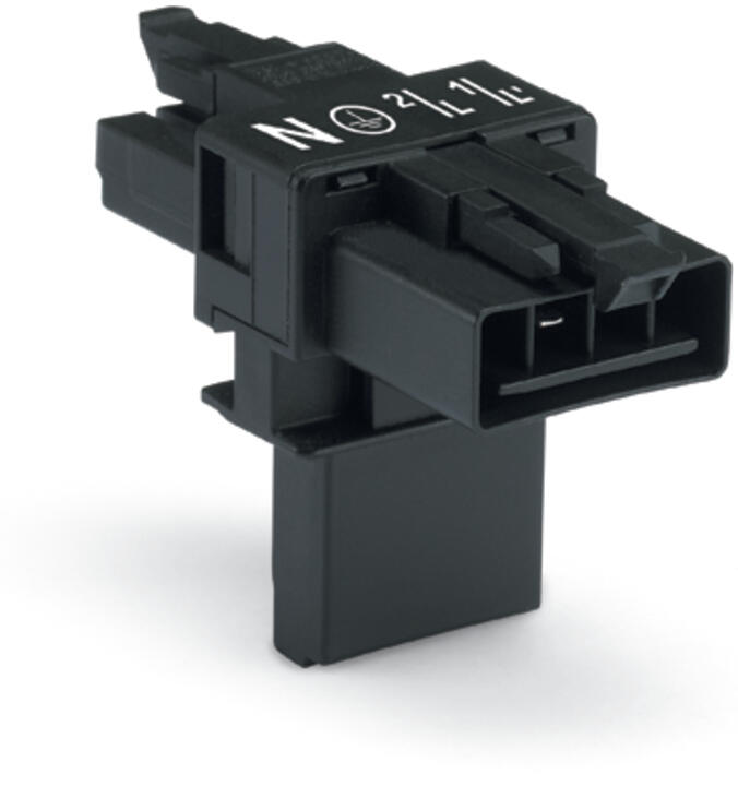 WAGO T-Verteiler PA 4Eing 4p 8Ausg 400V Serie 890 890-626 16A IP20 hfr