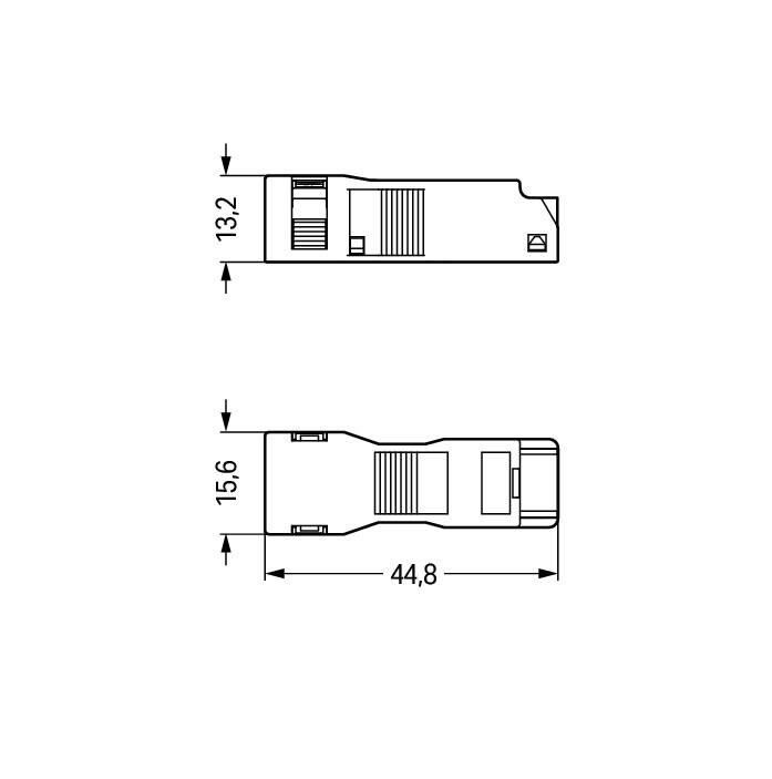 WAGO Zugentlastung Serie 890 890-512/342-000