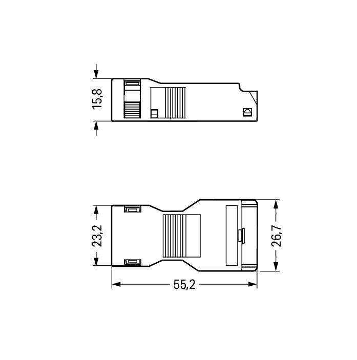 WAGO Zugentlastung Serie 890 890-505