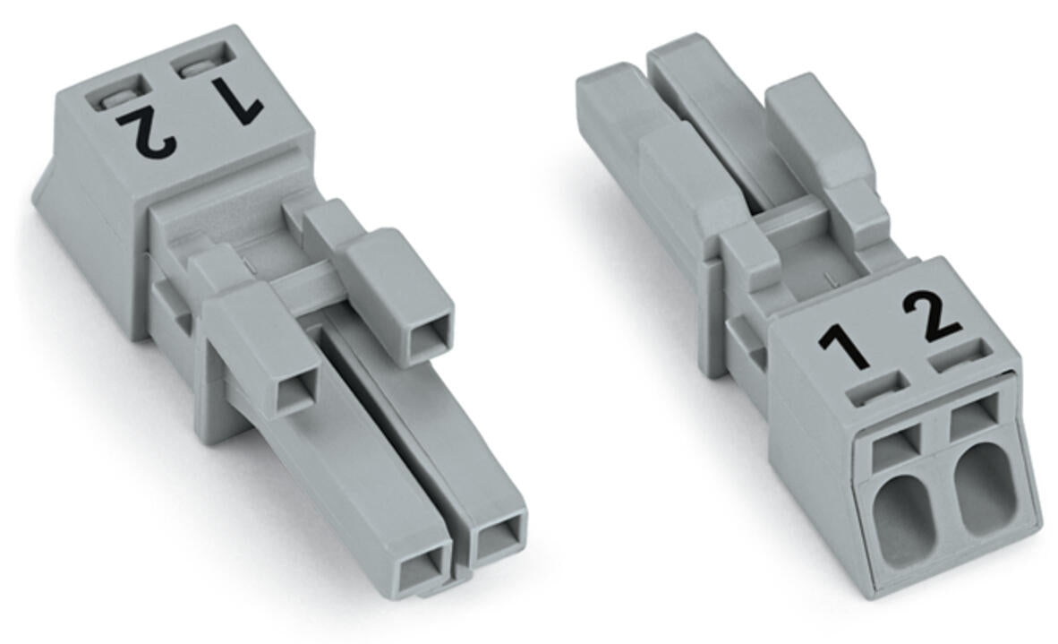 WAGO Steckverbinder Gebäude Buchse 2p Serie 890 890-242/060-000 Federzug 250V