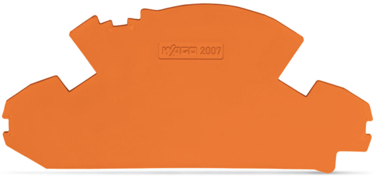 WAGO Abschlussplatte rastb or Serie 2007 2007-8892