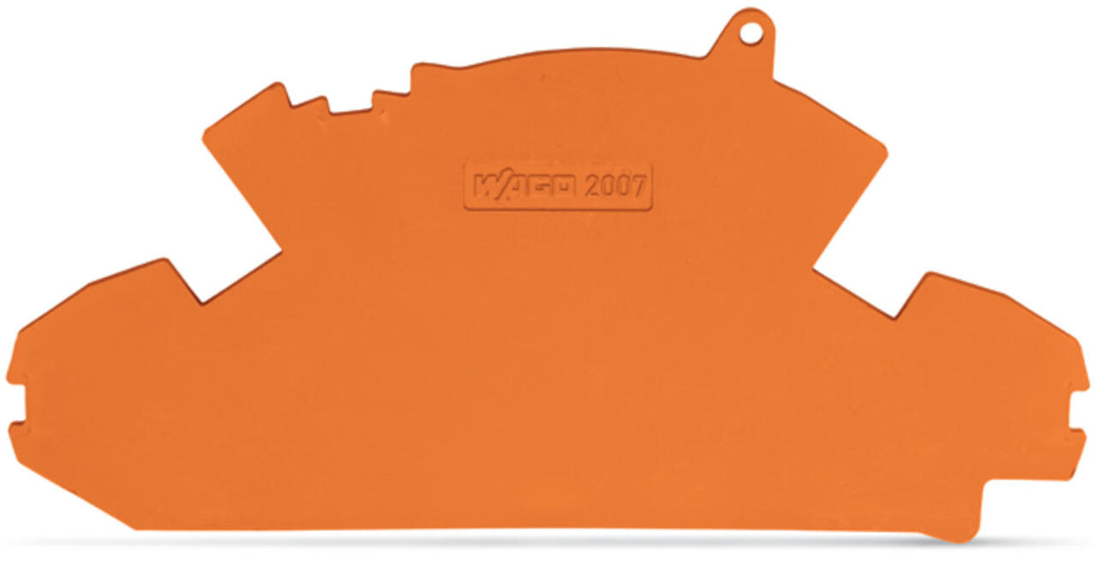 WAGO Abschlussplatte rastb or Serie 2007 2007-8894