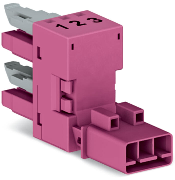 WAGO H-Verteiler PA 3Eing 3p 6Ausg 250V Serie 890 890-1663 16A IP20 hfr
