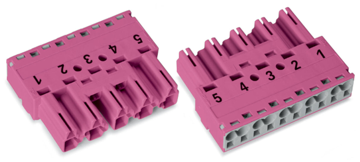 WAGO Steckverbinder Gebäude Stecker 5p Serie 770 770-295/082-000 Federzug 400V