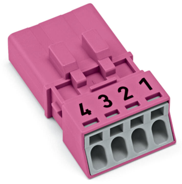 WAGO Steckverbinder Gebäude Stecker 4p Serie 890 890-294 Federzug 400V 16A