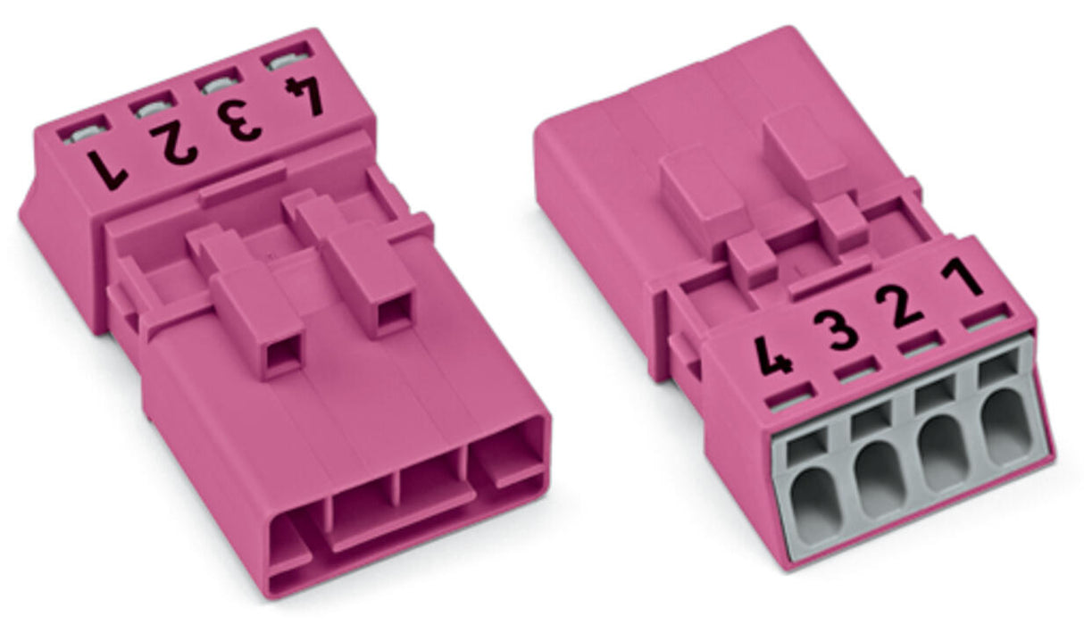 WAGO Steckverbinder Gebäude Stecker 4p Serie 890 890-294 Federzug 400V 16A
