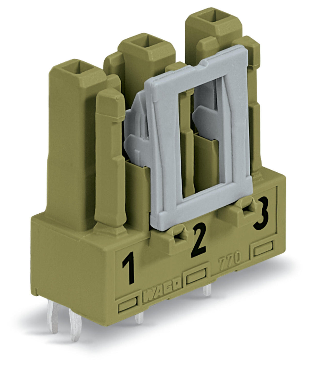 WAGO Steckverbinder Gebäude Buchse 3p Serie 770 770-863/071-000 Federzug 250V