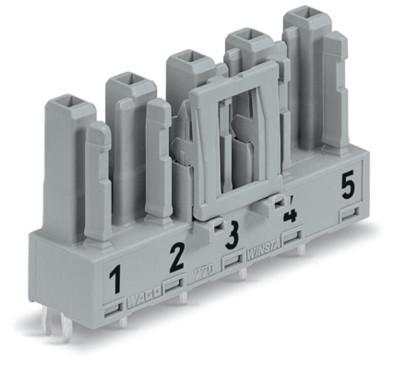 WAGO Steckverbinder Gebäude Buchse 5p Serie 770 770-845/060-000 Federzug 400V