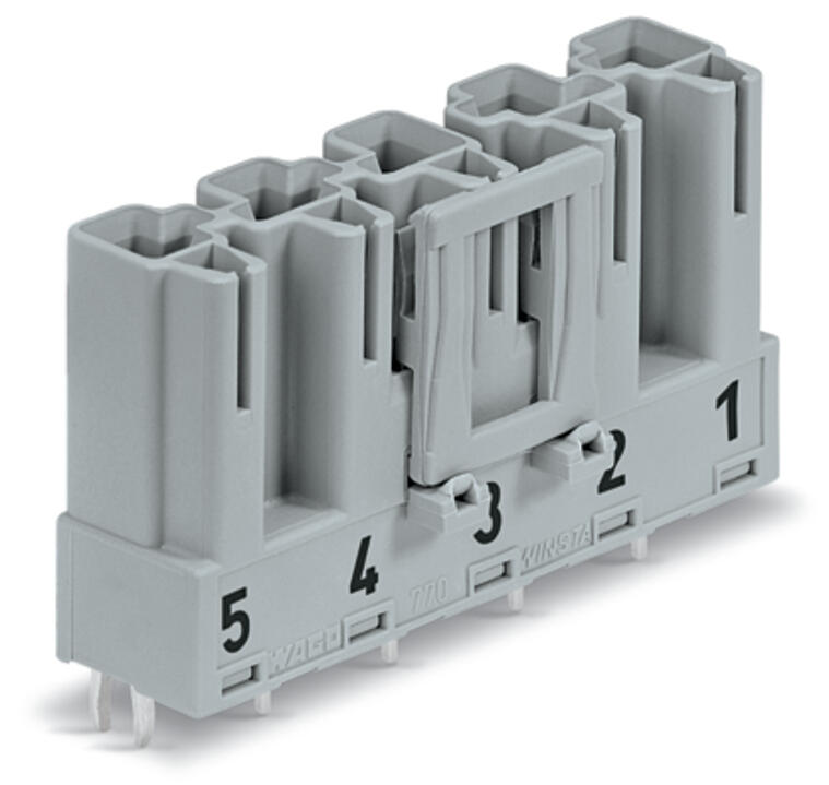 WAGO Steckverbinder Gebäude Stecker 5p Serie 770 770-855/062-000 Federzug 400V