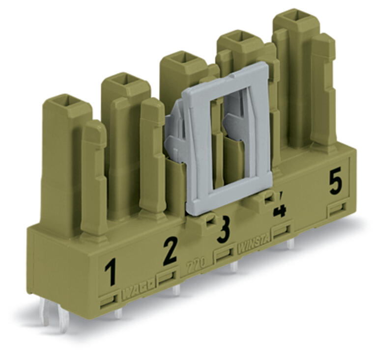 WAGO Steckverbinder Gebäude Buchse 5p Serie 770 770-865/073-000 Federzug 400V