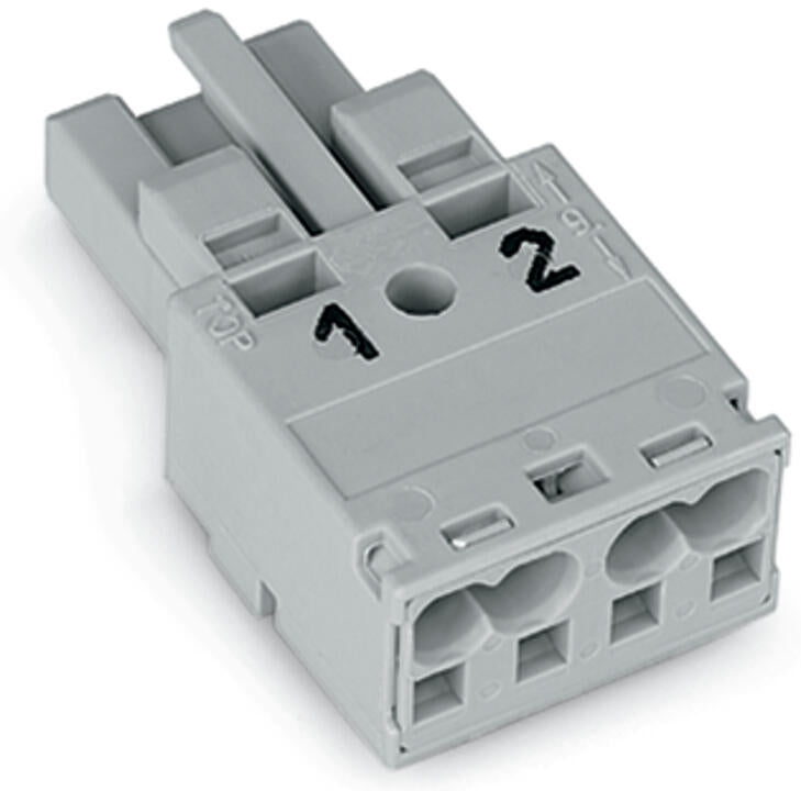 WAGO Steckverbinder Gebäude Buchse 2p Serie 770 770-242/060-000 Federzug 250V