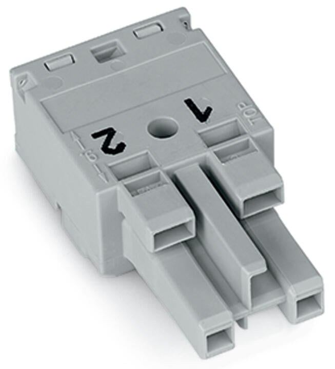 WAGO Steckverbinder Gebäude Buchse 2p Serie 770 770-242 Federzug 250V 25A