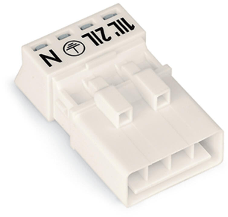 WAGO Steckverbinder Gebäude Stecker 4p Serie 890 890-234 Federzug 400V 16A