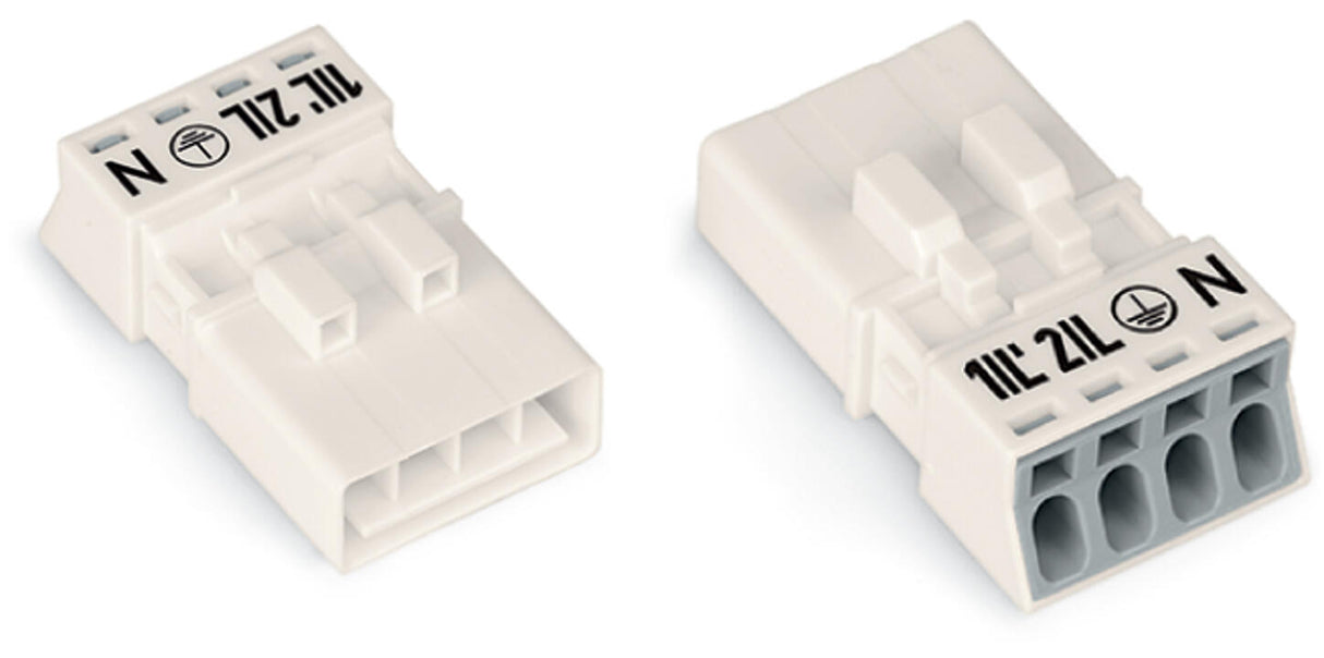 WAGO Steckverbinder Gebäude Stecker 4p Serie 890 890-234 Federzug 400V 16A