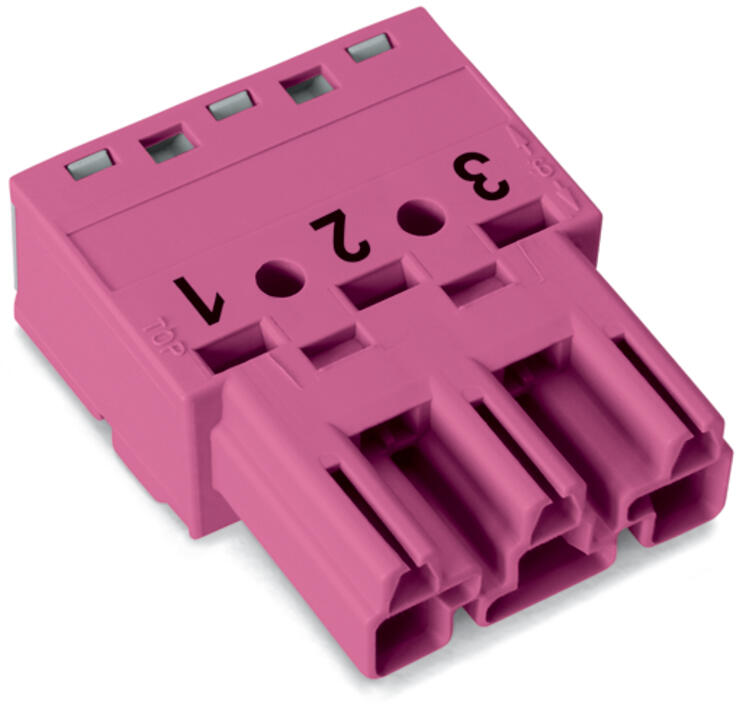 WAGO Steckverbinder Gebäude Stecker 3p Serie 770 770-293 Federzug 250V 25A