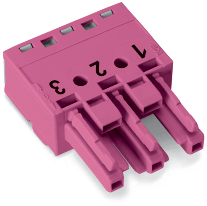 WAGO Steckverbinder Gebäude Buchse 3p Serie 770 770-283 Federzug 250V 25A