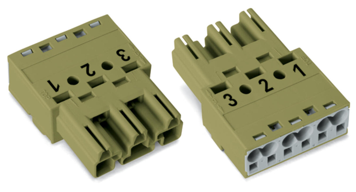 WAGO Steckverbinder Gebäude Stecker 3p Serie 770 770-273/071-000 Federzug 250V