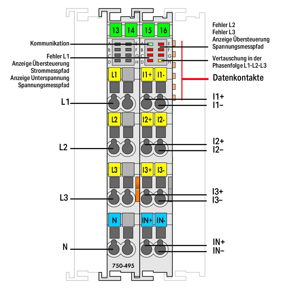 WAGO Funktions-Modul 1Funkt DC 5V 750-495/040-010