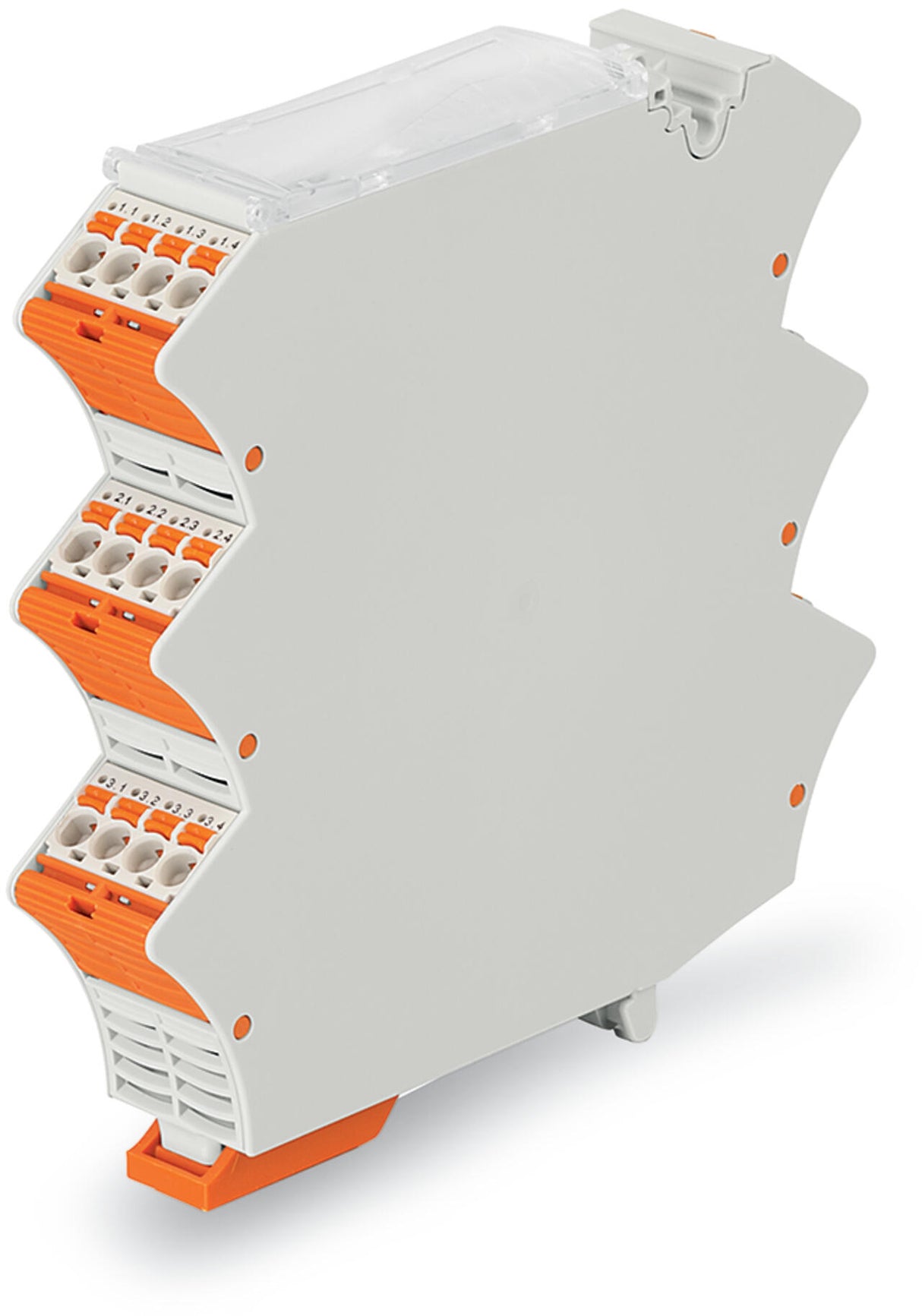 WAGO Elektronik-Leergehäuse IP20 Kst Serie 2857 2857-123 107x22,5x112mm