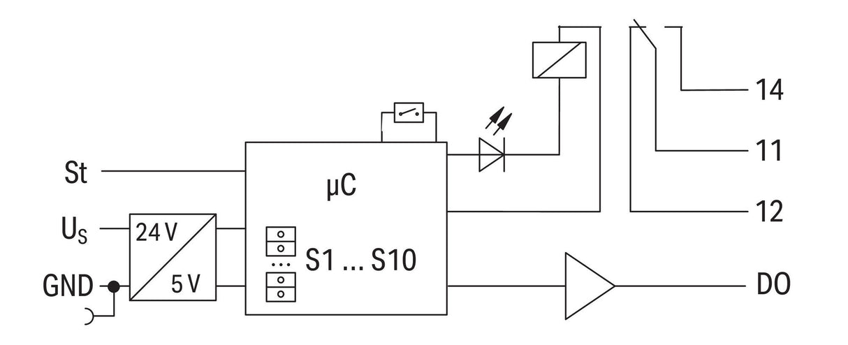 WAGO Zeitrelais 24V/DC 0.1s-100h Serie 857 857-640 ansprVerz rückfVerz