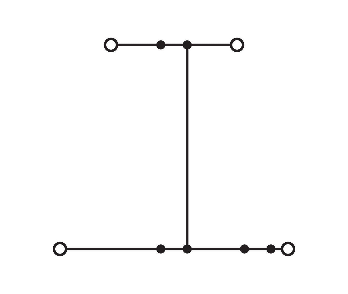 WAGO Reihenklemme 2Etagen 2kl gn/ge 24A 2202-2207 TS35