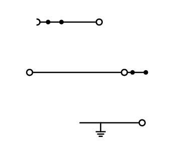 WAGO Installationsklemme 36A 0,5-6qmm gr 2205-7641 3pot erf.Abschlusspl Federzug