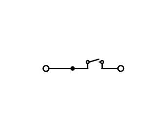 WAGO Trennreihenklemme gr 0,2-6qmm 30A Serie 282 282-697 1Etage