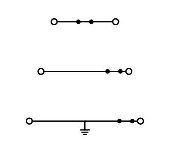 WAGO Reihenklemme 3Etagen 2kl gr 24A Serie 870 870-558 TS35