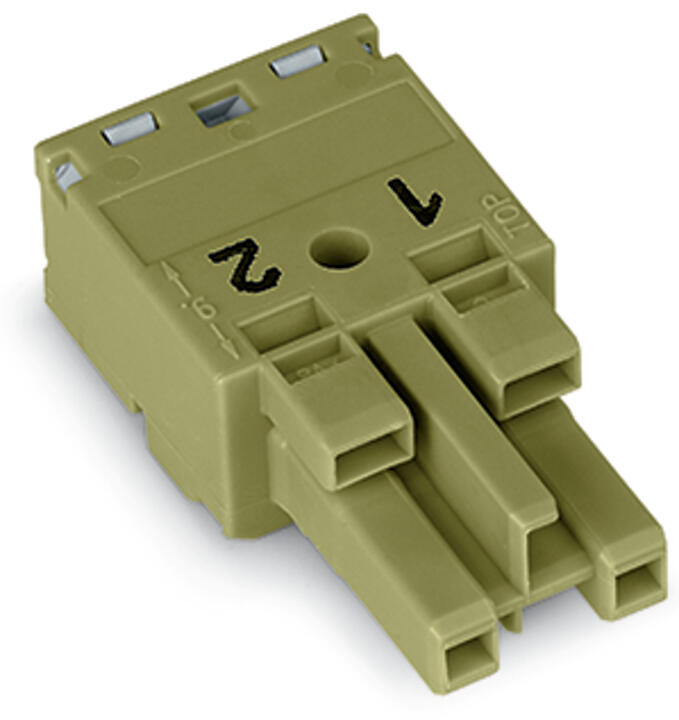 WAGO Steckverbinder Gebäude Buchse 2p Serie 770 770-262 Federzug 250V 25A