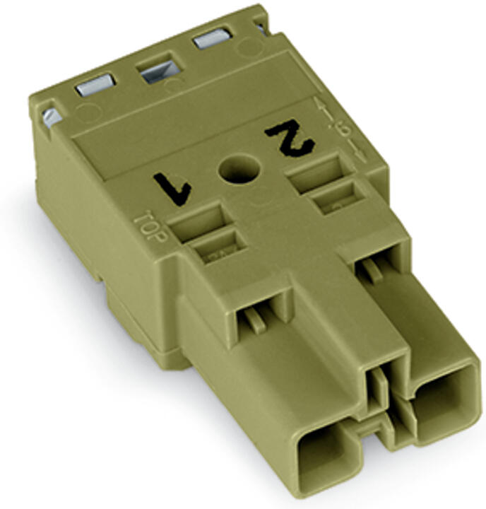 WAGO Steckverbinder Gebäude Stecker 2p Serie 770 770-272 Federzug 250V 25A