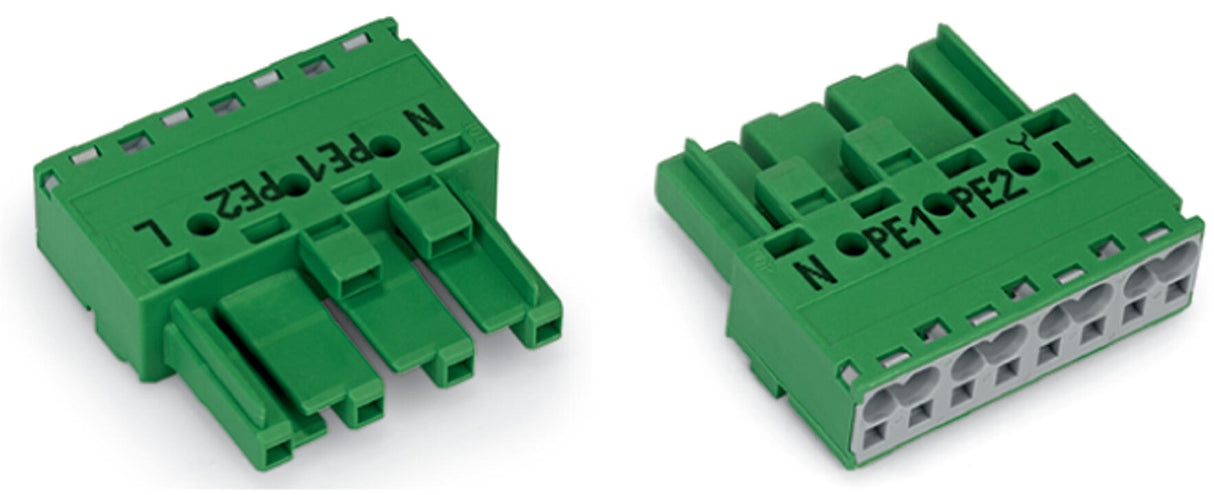 WAGO Steckverbinder Gebäude Buchse 4p Serie 770 770-1324 Federzug 400V 25A