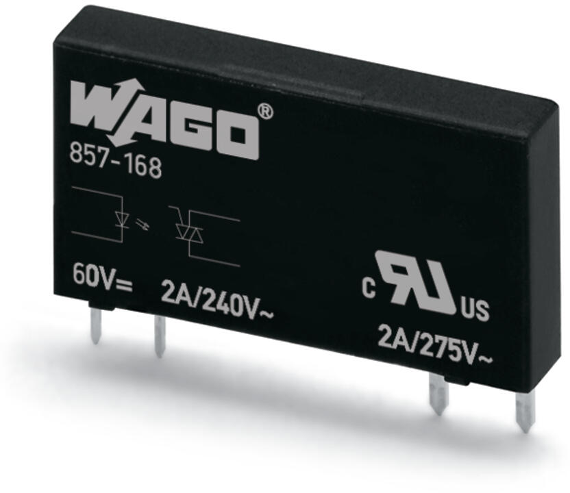 WAGO Optokoppler 60V 0,0031A Serie 857 857-168
