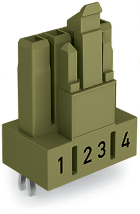 WAGO Steckverbinder Gebäude Buchse 4p Serie 890 890-864/011-000 Federzug 400V