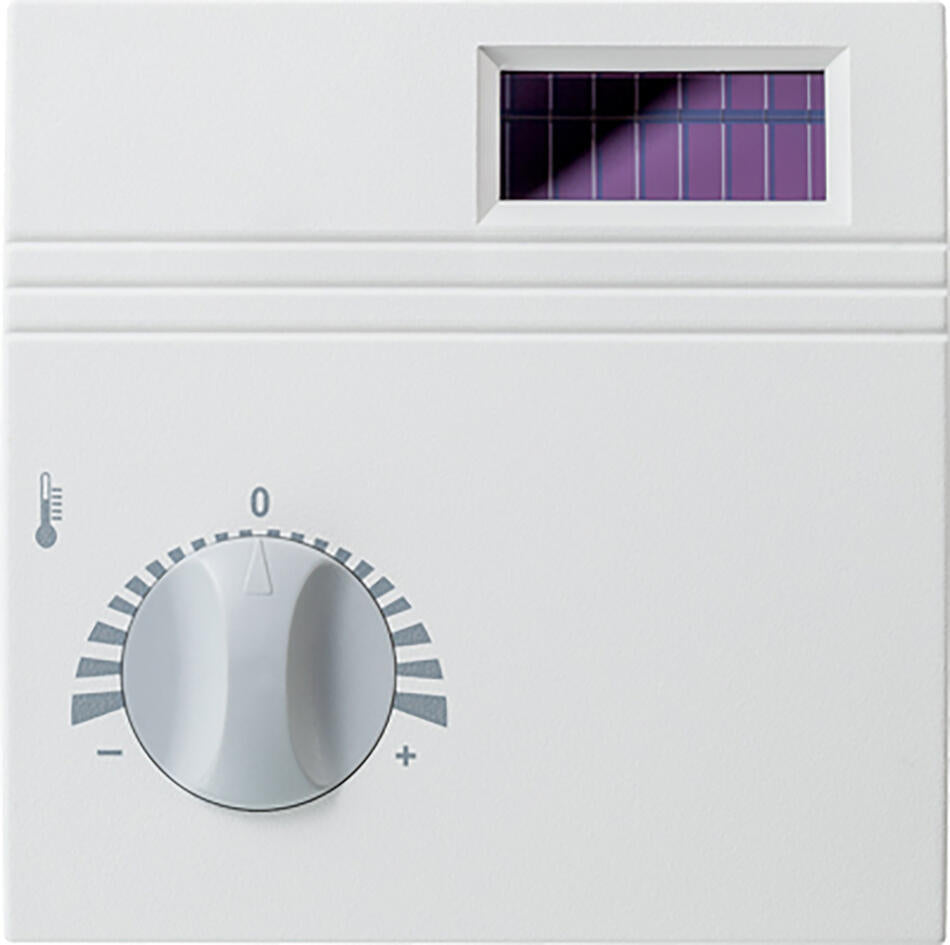 WAGO Raumtemperaturregler AP Funkb ws 2852-7112 glz Basis+m.Geh VorOrt_Bedien