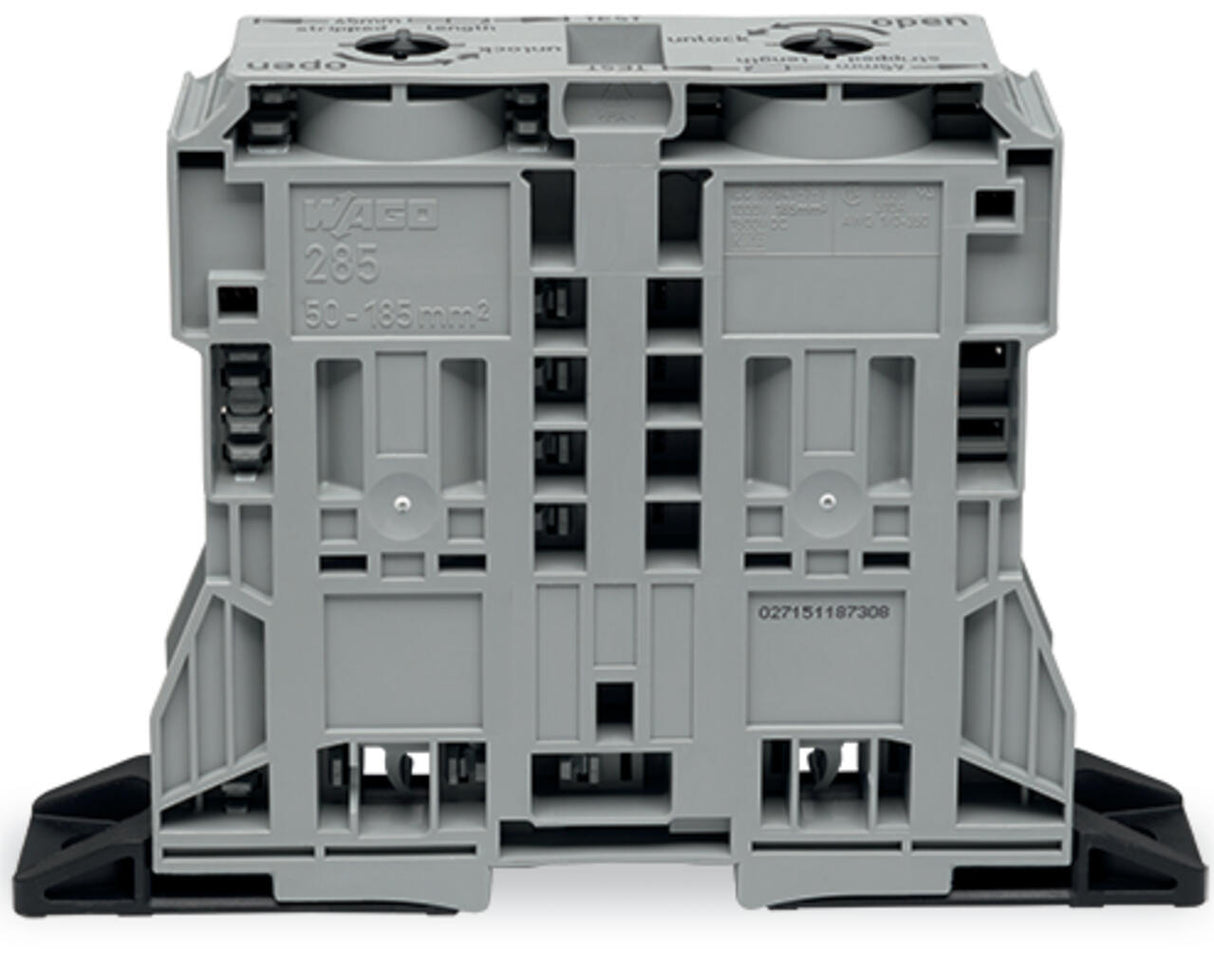 WAGO Reihenklemme 50-185qmm 1Etage 2kl Serie 285 285-1161 gr 353A TS35