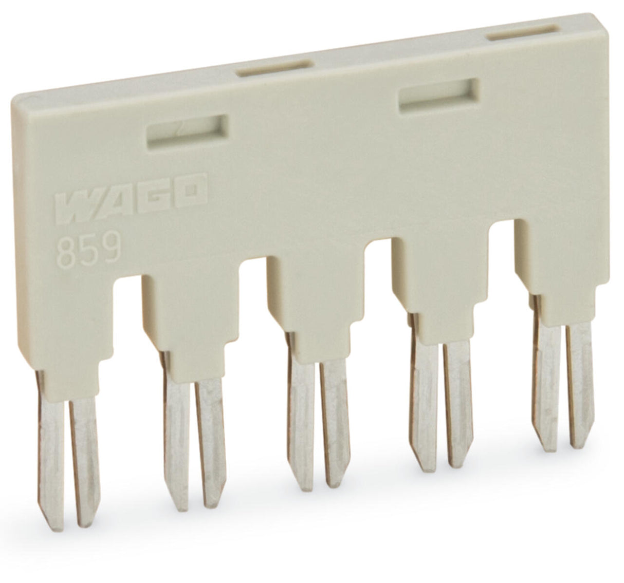 WAGO Querverbinder 5p bl steckb isol 18A Serie 859 859-405/000-006 m.Berühr.schut