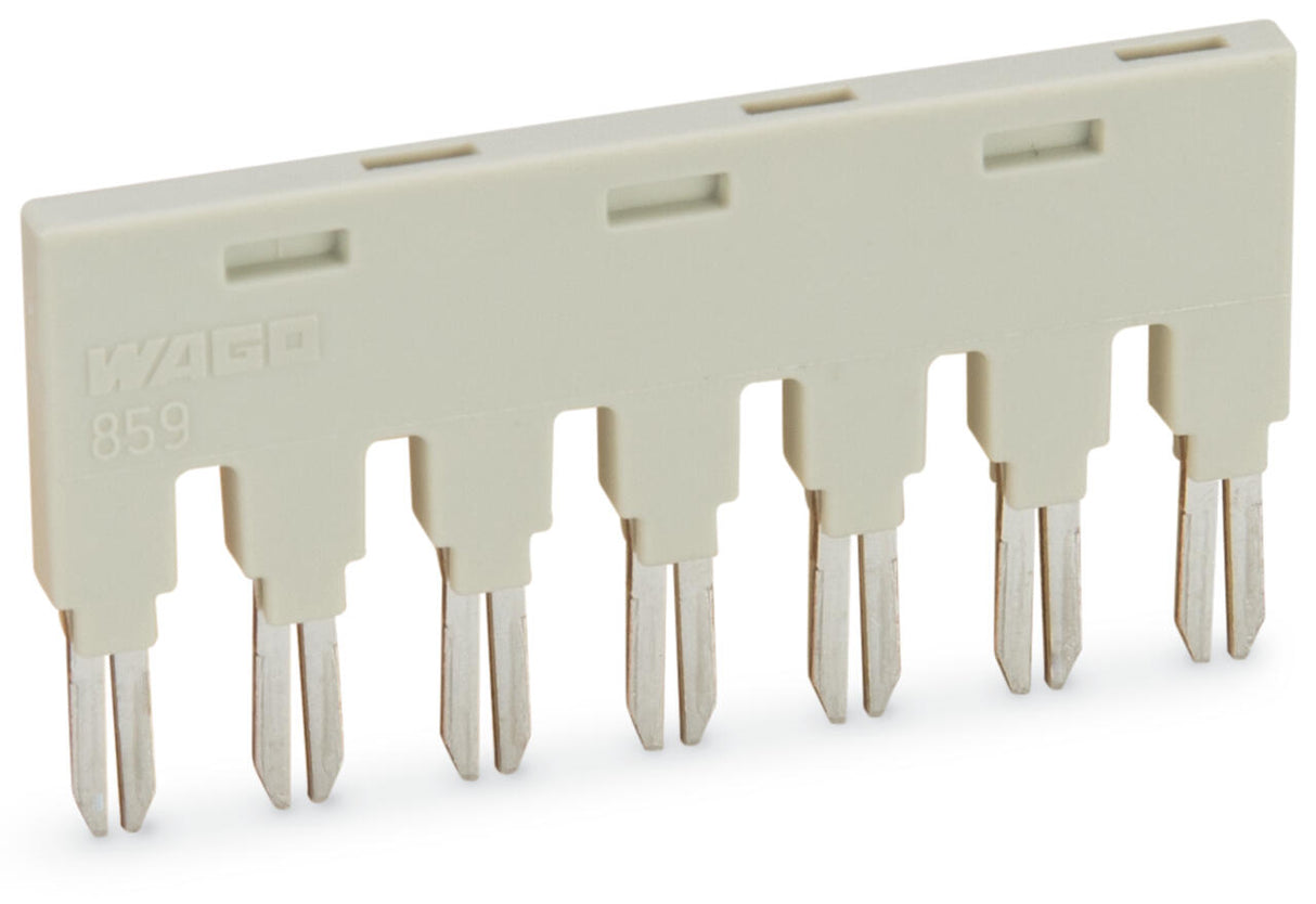 WAGO Querverbinder 7p bl steckb isol 18A Serie 859 859-407/000-006 m.Berühr.schut