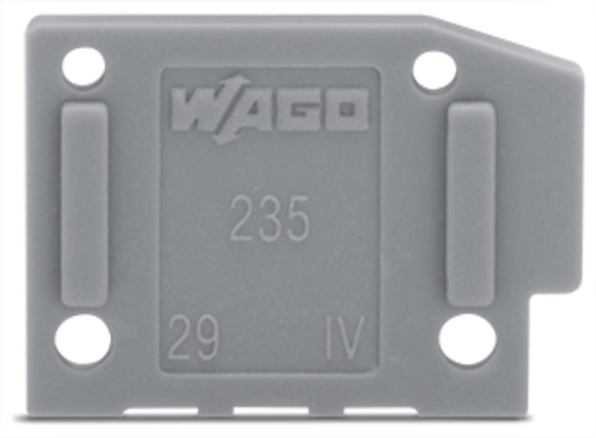 WAGO Abschl/Zwischenplatte rastb vi Serie 235 235-650