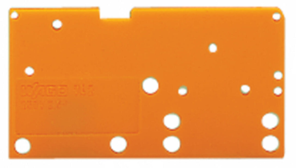 WAGO Abschlussplatte rastb or Serie 742 742-650