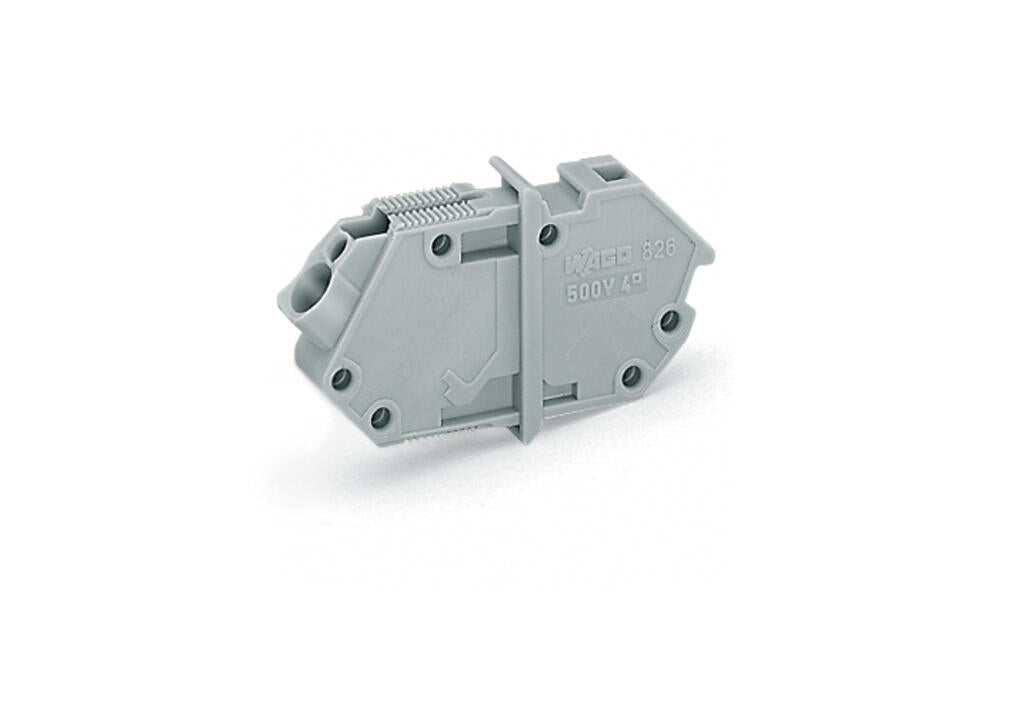 WAGO Klemmleiste 0,08-4qmm 32A 1p 7mm gr Serie 826 826-159 Thermopl Federzug